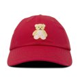 thumbnail image 5 of DALIX Toddler Cute Teddy Bear Hat Cotton Baseball Cap in Red, 5 of 7