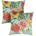 thumbnail image 2 of Sorra Home Pensacola Multi Indoor/Outdoor Knife Edge Pillow Set of Two, 2 of 2