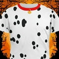 thumbnail image 5 of Old Glory Mens Halloween Dog Dalmatian Costume Red Collar Short Sleeve Graphic T Shirt, 5 of 7