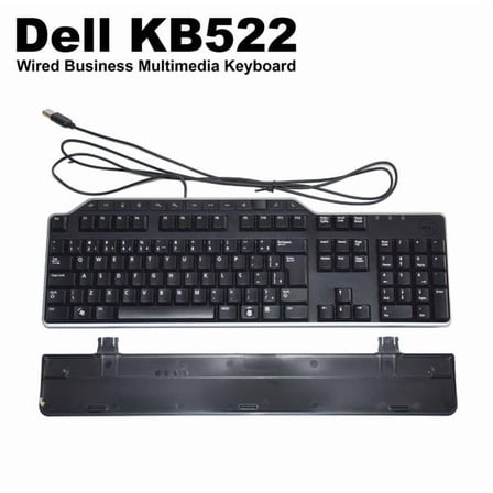 Dell KB522 Portuguese Brazilian Wired Business Multimedia Keyboard