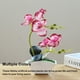 thumbnail image 2 of Orquídea artificial Bonsai Flores falsas Billuyoard Rosa roja, 2 of 6