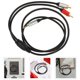 thumbnail image 2 of 2pcs 3.5 mm a 2 RCA Cable de adaptador de audio estéreo masculino AUX RCA Y Cord para altavoces, 2 of 3