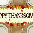 thumbnail image 6 of Happy Thanksgiving Table Runner Turkey Rectangle for Party Decorations Supplies (48 x 13 Inch), 6 of 6