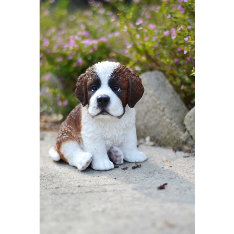 Hi-Line Gift Ltd Sitting Saint Bernard Puppy, 675