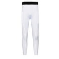 thumbnail image 6 of WBQ Boys' Youth Compression Leggings Pants with Pockets, 6-14 Years Boys Quick Dry Basketball Sports Tights Athletic Base Layer for Running Hockey Football, 6 of 8