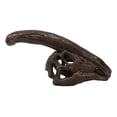 thumbnail image 5 of Faux Taxidermy Replica Parasaurolophus Dinosaur Head Fossil Small Skull Figurine, 5 of 10