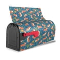 thumbnail image 4 of Fotbe Corgi with Flowers Mailbox Covers Post Letter Box Cover Garden Decor Standard Size-25.5x21 in, 4 of 9