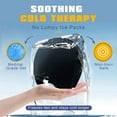 thumbnail image 6 of uncn Full Head Relief Hat (Soothing Head Hat), Ice Head Wrap (Ice Sensory Head Wrap/Ice Hat) with Cooling Cap Pack & Cold Compress Pad, 6 of 7