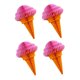 thumbnail image 5 of BALAHAPY 4Ud Adorno Colgante De Rosa Para De Cumpleaños, 5 of 8