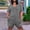 Gray, variant on Casual Plus Size Short Jumpsuit for Women Summer Print Short Pants Jumpsuits V Neck Short Sleeve Loose Rompers Playsuit with Pockets
