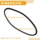 thumbnail image 4 of Correa de transmisión Unique Bargains No.5FA176410000 V-Belt de motocicleta para Yamaha YQ100 para AEROX 2000-2002, 4 of 7