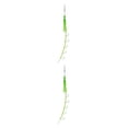 thumbnail image 1 of Naiovety 4 piezas de acero de alto carbono para peces, 5 anzuelos, señuelo profesional, accesorios de cebo para actividades al aire libre, verde luminoso Type2 NO2 Naiovety CBP234905, 1 of 6