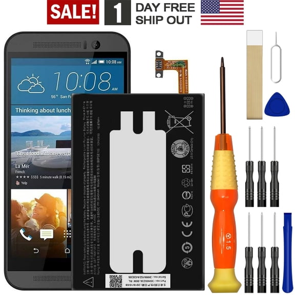 Replacement B0PGE100 Battery for HTC One M9 0PJA120 0PJA110 Verizon HTC One M9 HTC6535LVW S9 2PRG200
