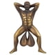 thumbnail image 2 of Hombres creativos Aldaba de puerta Bolas divertidas Anillo de puerta Colgante Timbre Colgante Golpeando Adornos Decoración del hogar Puerta Accesorios de hardware de pared JAMW Sencillez, 2 of 5