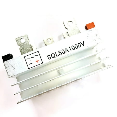 

GLFSIL New SQL 50A 1000V Three-Phase Bridge Rectifier Brushless Generator with Heatsink