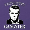thumbnail image 5 of Wild Bobby, Rest In Peace Ray Liotta Movie Quote Always Wanted to be a Gangster Famous People Ladies Racerback Tank Top, Purple Rush, Small, 5 of 5