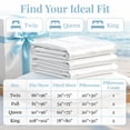 thumbnail image 3 of WVG Satin Full Size Sheet Set 4PCS, Luxury Bed Sheets, Silky Fitted Sheet Bedding Set, Breathable Cooling Bed Sheets with 2pcs Pillowcases, Fits Deep Mattress, 3 of 7