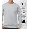 thumbnail image 5 of Instant Message - Field Day Survival Shirt - Men's Crew Neck Fleece Pullover, 5 of 7
