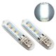 thumbnail image 2 of 2PCS Mini Portable Bright 3 LED Night Light USB Lamp (White), 2 of 5