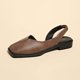 thumbnail image 5 of Zapatos de Tacón Bajo Tamaño Mayor Zapatos de Tacón Cerrado Estilo de Primavera Y Verano Sandalias de Moda Y Cómodas para Mujeres Cómodas, 5 of 9