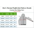 thumbnail image 3 of Men's Waffle Knit Thermal Pullover Hoodie (S-3XL), 3 of 7