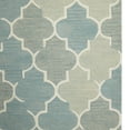 thumbnail image 4 of DecMode Living room Rectangle Geometric Modern Area Rug, Blue, 6' x 9', 1 - Piece, 4 of 7