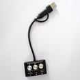thumbnail image 4 of Tarjeta De Sonido Usb Tipo C Adaptador de sonido USB externo Plug and Play con conector de micrófono AUX para PC móvil Karaoke Ndcxsfigh Para estrenar, 4 of 8