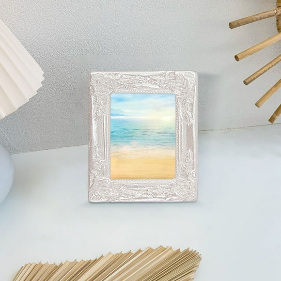 Mini House Photo Frame Storage Rack Antique Photo Frame, Household Gadgets on Clearance