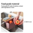 thumbnail image 2 of Advancent Colador de fregadero de cocina, escurridor de de frutas, recogedor de alimentos, soporte de almacenamiento de esponja colgante Type2 NO2, 2 of 6