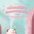thumbnail image 4 of Matsuzay Humidificador de aire de 250ML con luz LED, rociador de niebla recargable por USB, difusor de aceites esenciales, atomizador hidratante, oficina, Type2 NO2 Matsuzay HA059340-06B, 4 of 6