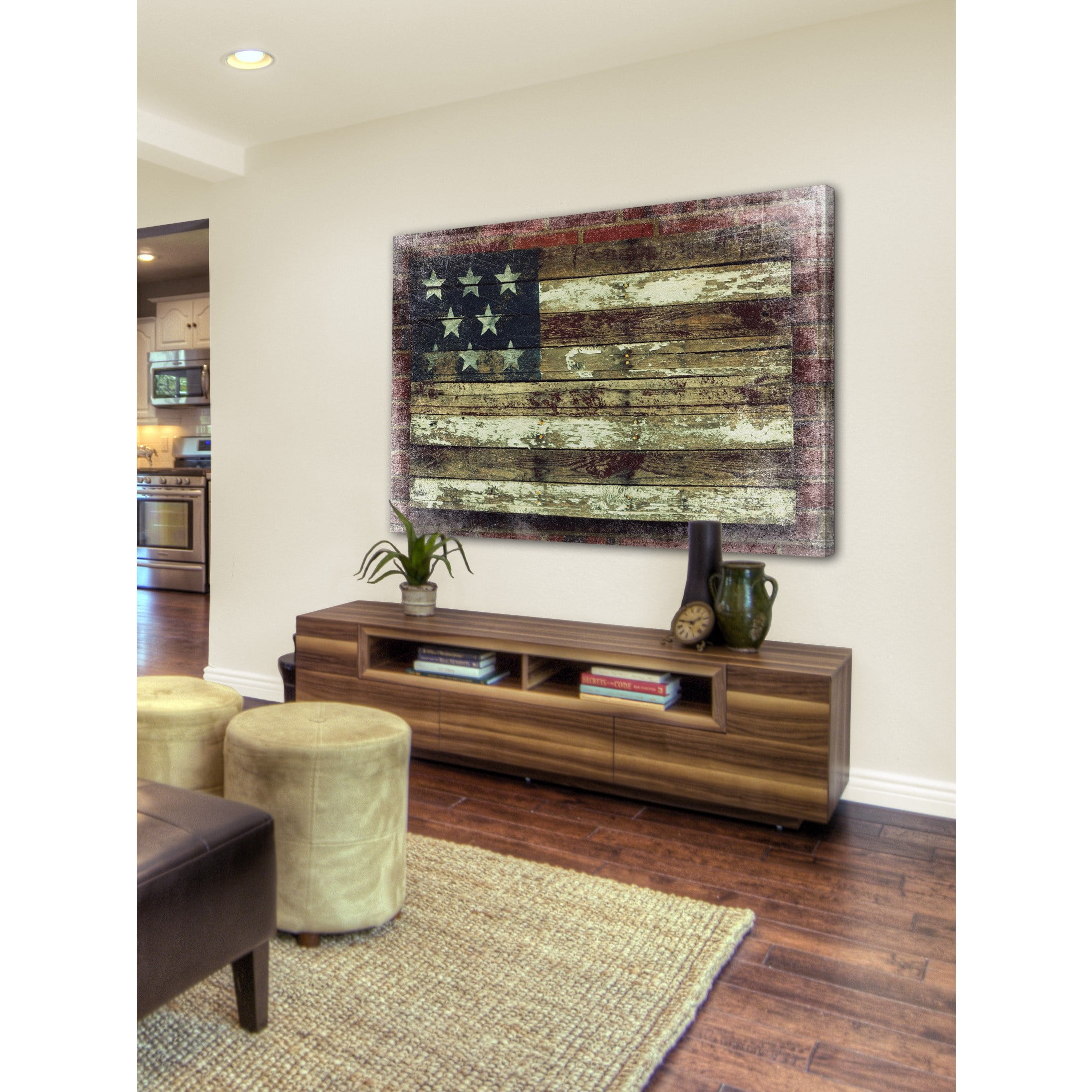 Marmont Hill "Oh Beautiful" by Robert Dickinson Painting Print on Canvas