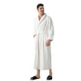 thumbnail image 4 of Ashirexll Pajamas for Men, Mens Robe, Winter Warm Couple Bathrobe Nightgown Set for Men and Women Home Wear, 4 of 5