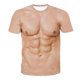 thumbnail image 2 of 3x3D Gráfico Digital Impreso MuscleT-shirt Hombres Navidad Halloween XL, 2 of 6