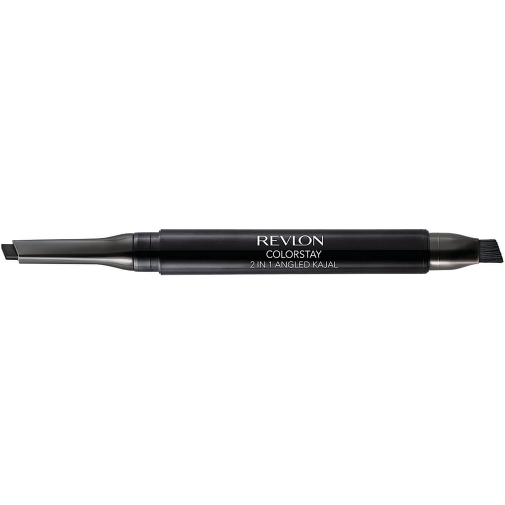 2 Pack Revlon ColorStay 2 in 1 Angled Kajal Waterproof Eyeliner