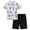 Paw patrol / white, variant on Paw Patrol Chase Marshall Rubble Toddler Boys Polo Shirt and Shorts Toddler to Little Kid
