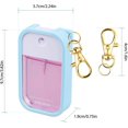 thumbnail image 2 of TEMOGU-Silicone Case with Bottles Hand Sanitizer Spray Kit,Protective Case with Keychain Compatible with Power Mist and Glow Mist 1.5 fl oz, Hand Sanitizer Spray Accessory (Blue), 2 of 4