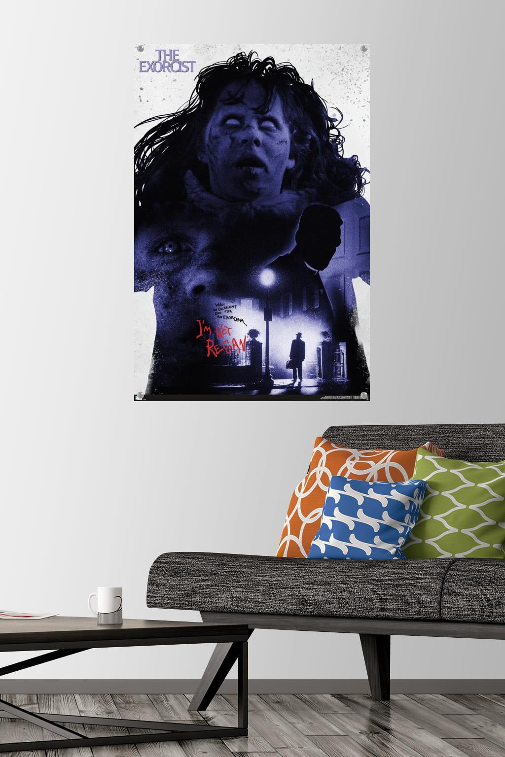 The Exorcist - I'm Not Regan Wall Poster with Pushpins, 22.375" x 34"