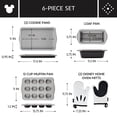 thumbnail image 3 of Farberware Disney Bake with Mickey Mouse Nonstick Bakeware Set/Baking Pans with Disney Home Oven Mitts, Cookie Pans, Muffin/Cupcake and Loaf Pan, 6 Piece - Black, 3 of 14