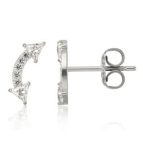 Limerencia F136 Pure Titanium Hypoallergenic Implant Grade Studs, G23 Titanium Cubic Zirconia Earrings for Women and Men Sensitive Ears