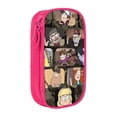 thumbnail image 2 of Gravity Falls Pencil Case Durable Pen Carrying Case Lightweight Pencil Bag Pouch Box Organizer Pencase Pink, 2 of 8