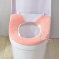 thumbnail image 3 of LCXmlly Button Design Toilet Mat Soft Comfortable Button Design Toilet Seat Pad Washable Reusable Toilet Pad for Bathroom, 3 of 9