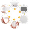 thumbnail image 4 of LED Armario Remoto 30LM Luz 16 Colores Control con Pilas 3PCS, 4 of 9