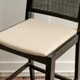 thumbnail image 6 of Powell Bilberry 29" Indoor Low Cane-Back Wood Barstool, Set of 2, Black/Natural/Beige, 6 of 16