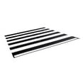 thumbnail image 4 of Camco 6'x9' Outdoor Mat with UV Protection, Charcoal Stripe, 4 of 5