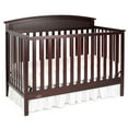 thumbnail image 2 of Home Square 2-Piece Set with 4-in-1 Crib & 6 Drawer Dresser in Espresso, 2 of 11