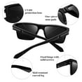 thumbnail image 5 of Joopin polarized Sunglasses for Men Women,Vintage Square shades Lightweight TR90 Frame UV400 Protection, 5 of 7