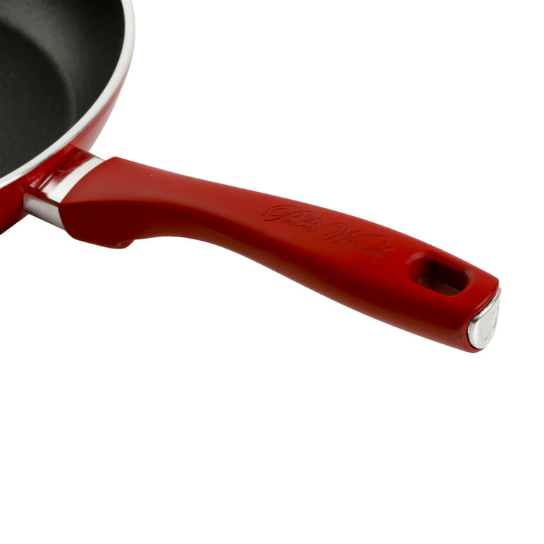 The Pioneer Woman Frontier Speckle Red 11-Inch & 9-Inch Non-Stick Fry Pan,  2 Piece 