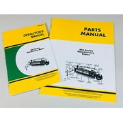 Operators Parts Manual Set For John Deere 850 Side Delivery Rake