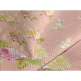 thumbnail image 4 of Ambesonne Shabby Flora Quilted Bedspread Set 3 Pcs, Bridal Roses Old, Queen Size, Multicolor, 4 of 5
