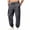 Dark Gray, variant on Men Windproof Ripstop Outdoor Cargo Pants Multi Secure Pockets Industrial Work Trousers S-3XL